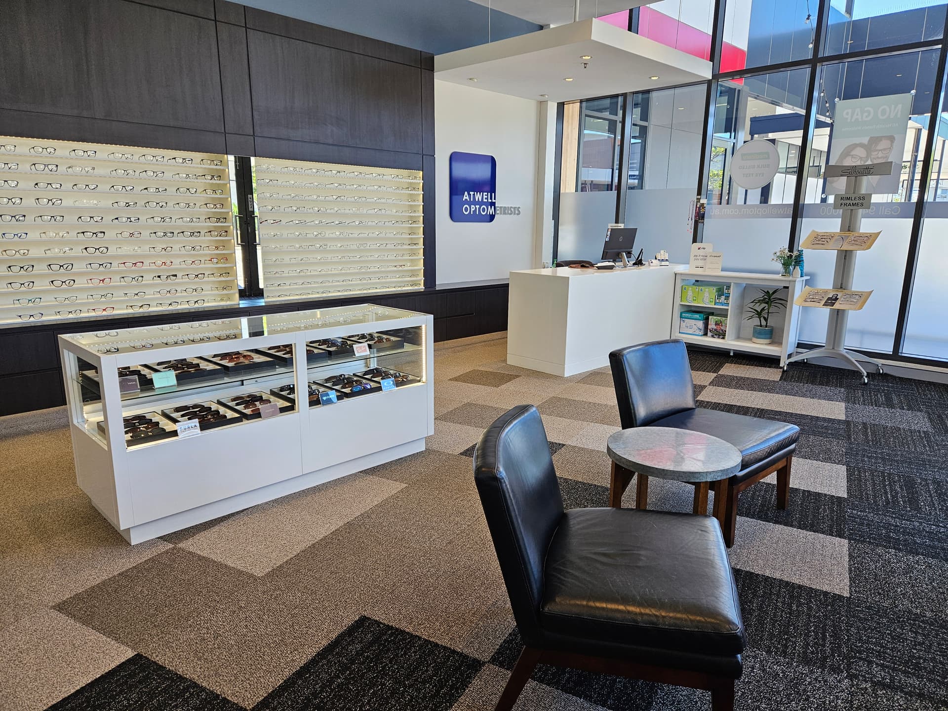 Gallery image 3:Interior of the optometrists showing the waiting area