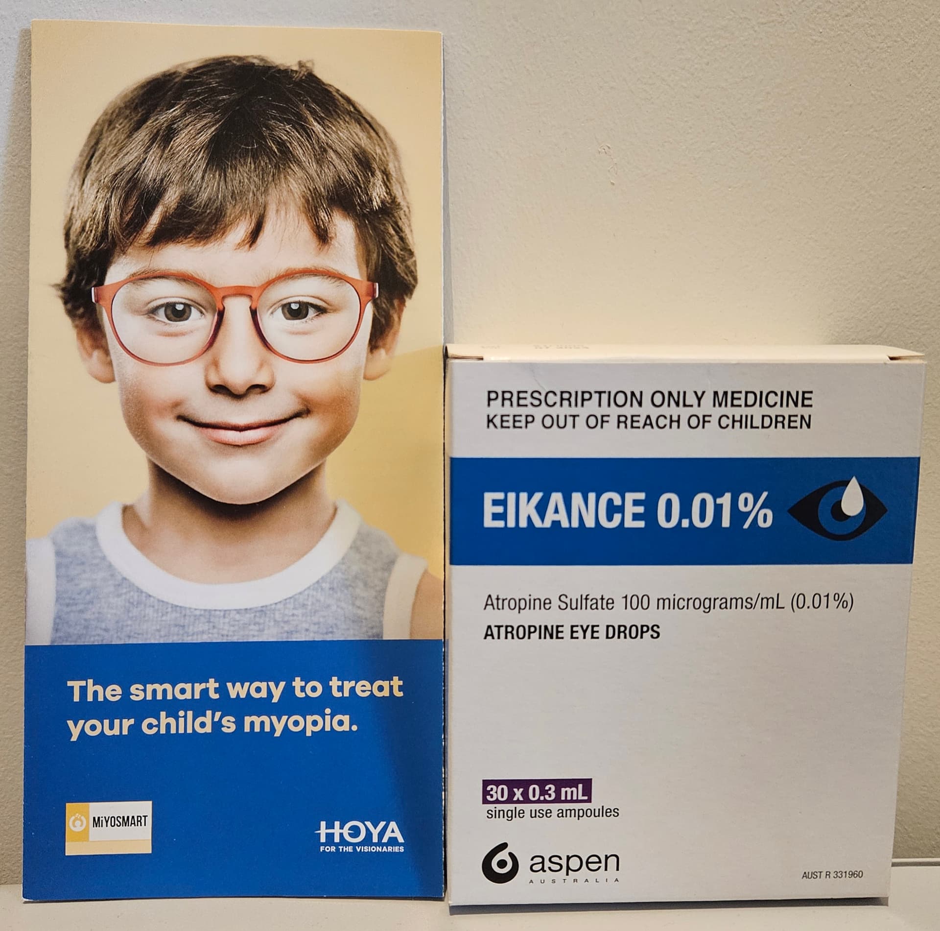 Brochure for Myopia and Myopia with kids